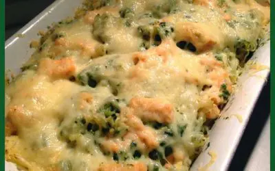 Gratin de tétragone aux oeufs
