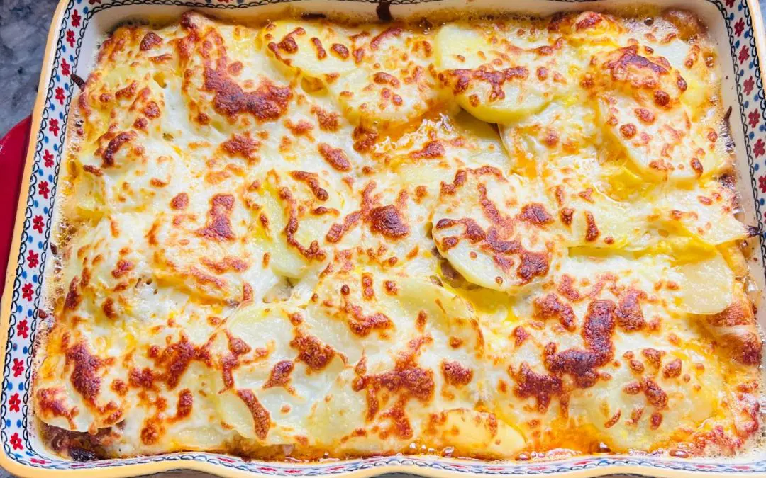 Gratin dauphinois de yacon