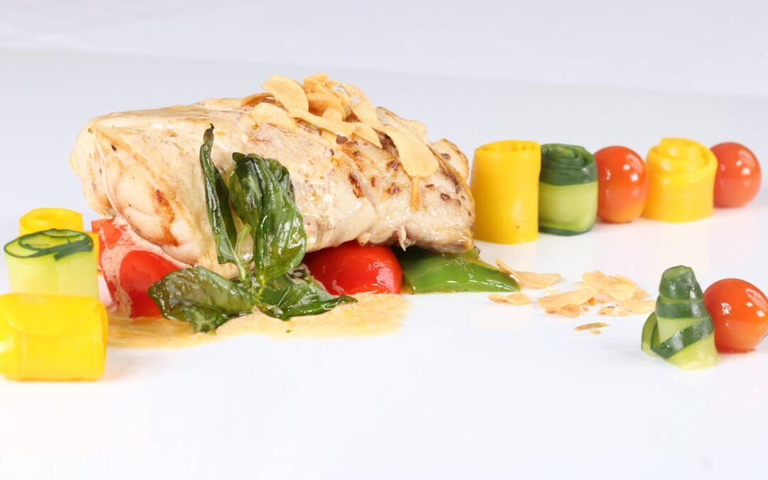 Saumon en crème, tomates et oseille